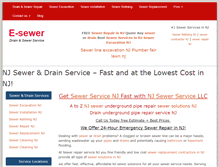 Tablet Screenshot of esewer.com